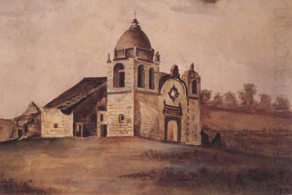 Percy Gray The Carmel Mission (mk42) china oil painting image